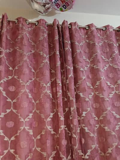 jamawar and net curtains condition 7/10 for sale