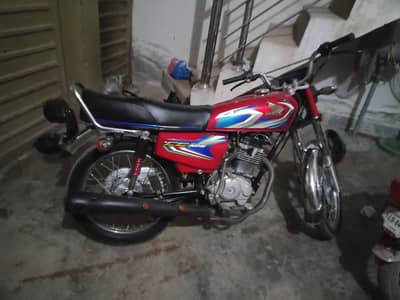 Honda 125 for sale 21 model 22 Shap Peshawar registered