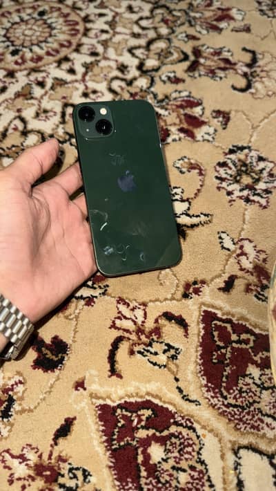 IPHONE 13 JV. 10/10 BATTERY HEALTH *90* GREEN COLOUR