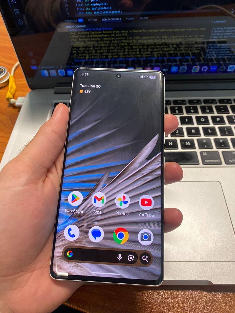 Google pixels 7 pro 6