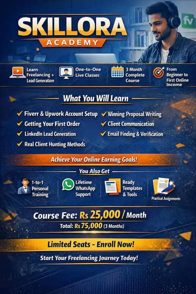 One-to-One Freelancing + Lead Generation Complete Skill Course