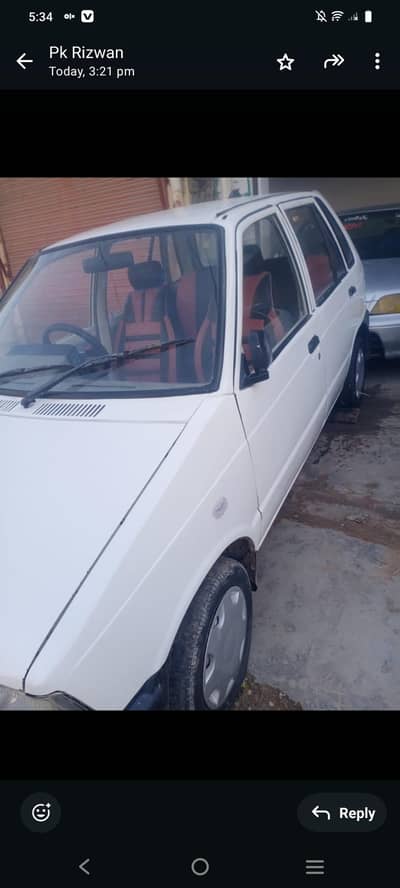Suzuki Mehran 1990 argent for sale seriously Bayer only call