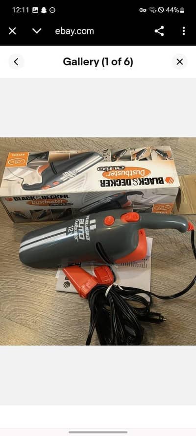 black ducker dust buster