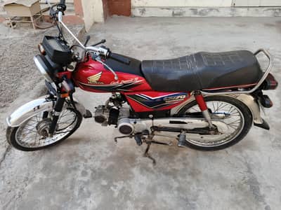 Honda cd 70 2013 model for sale. 03339807997