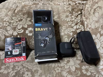 Akaso Brave 7 (Best GoPro alternative) with free 128gb card