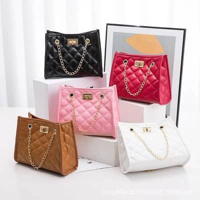 Premium Quilted Leather Crossbody Bag for Girls - Luxury Style