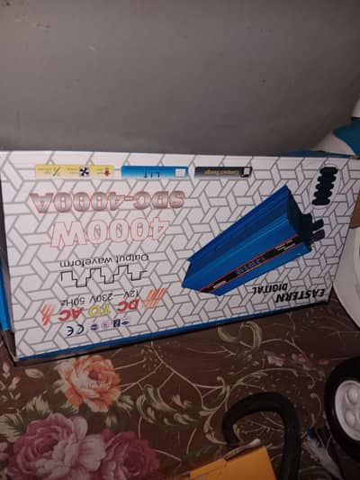SDC 4000W DC to AC Inverter – 12V to 230V – Excellent Condition