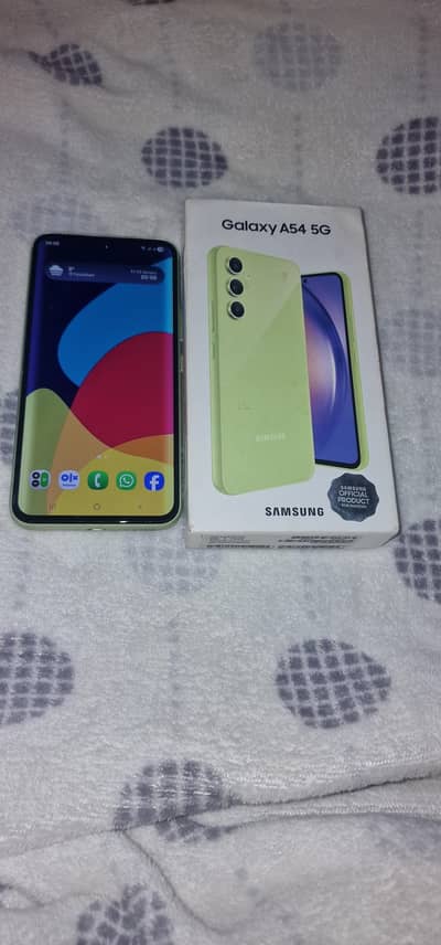 SAMSUNG GALAXY A54 5G 8 /256GB DUAL SIM OFFICIAL PTA APPROVED 10/10