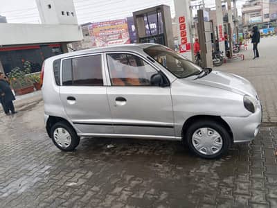 2002 santro power staring