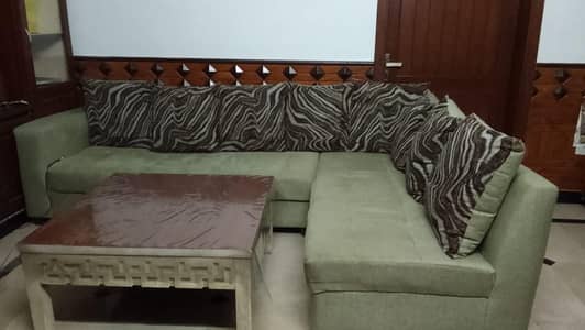 7 seater L shape sofa