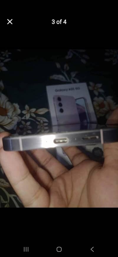 Samsung A55 with box