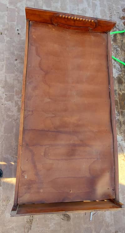 خالص شاوا (شیشم) لکڑی کا سنگل بیڈ برائے فروخت