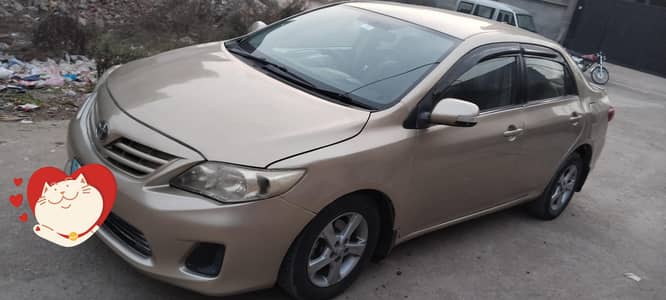 Toyota Corolla gli 2010 model good condition family use car