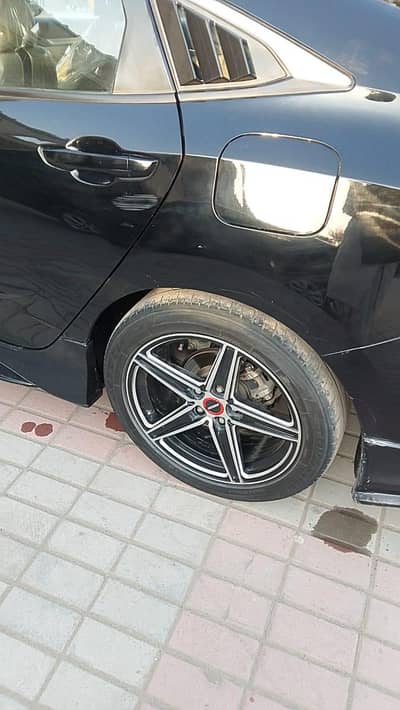 18 inch imported rim with Japan tyre