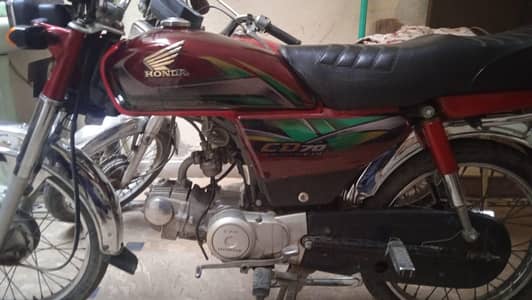 Honda CD 70 2021 Model For Sale – Excellent Condition