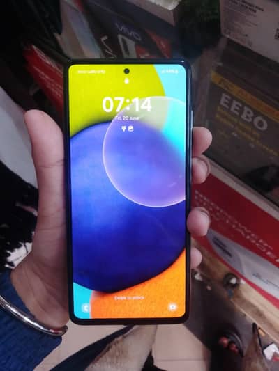 Samsung a52 with box charger pta approve condition 10 of 9