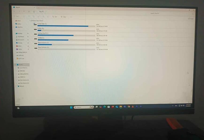 Asus 24 Inch Full Hd 74hz Adjustable 360 moment Black Color - Desktops ...