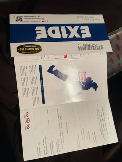 Excide battery 3 months used only