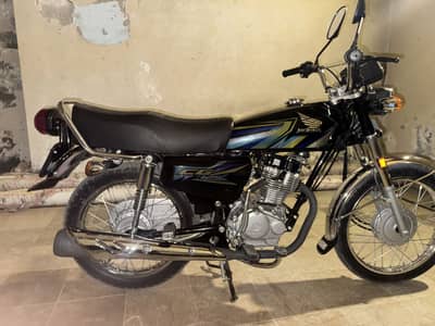 Honda CG 125 black clour 2026 model
