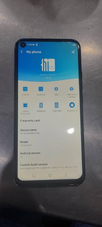 Tecno Spark 5 Pro 4.64