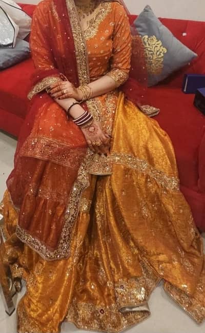 Bridal Lehenga for Sale – Worn Once |FSD|
