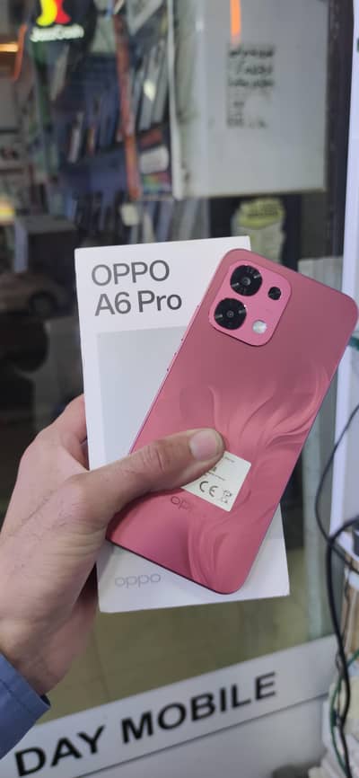 oppo A6 pro. 8)256.10/10 condition. complete box