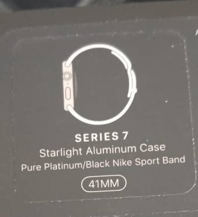 Apple Watch 7series 41mm      BoX Pack Battery Need to Replace