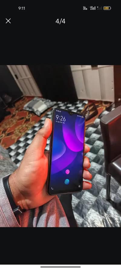 Vivo S1 display finger oky