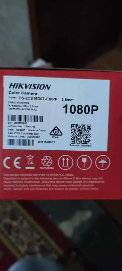 hik vision camera. .