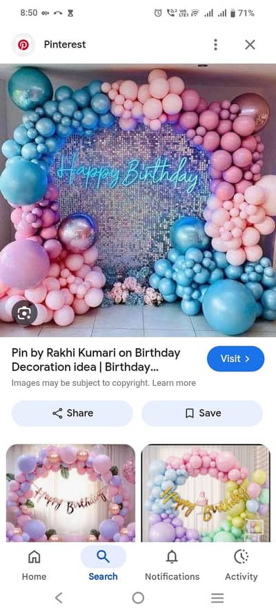 decorations birthday 