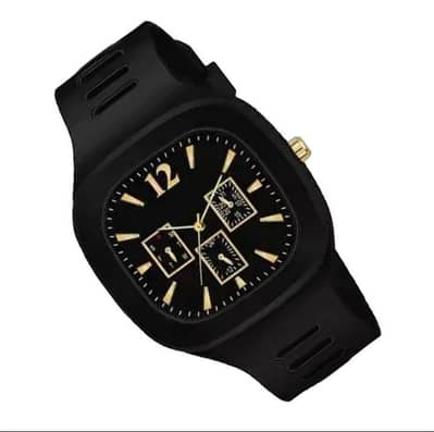 New Silicone Analogue Fashionable Watch For Men