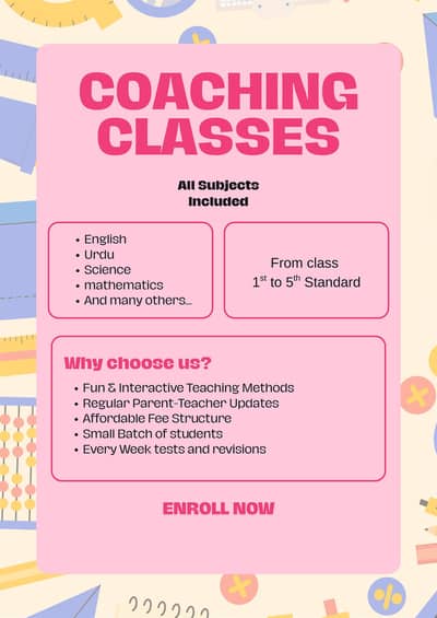 home tution for class 1-5