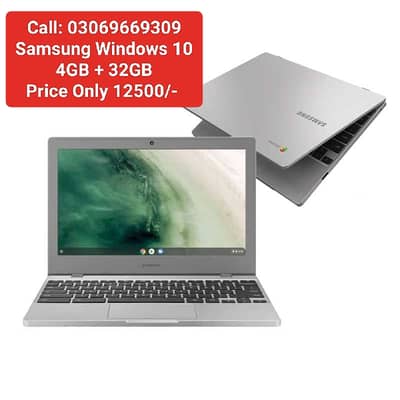 Samsung Celeron Windows 10 Installed 4GB Ram 5HRS Backup With Waranty