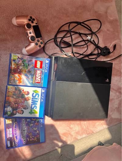 Ps4 fat 13.02 firmware Games included God of war game also included