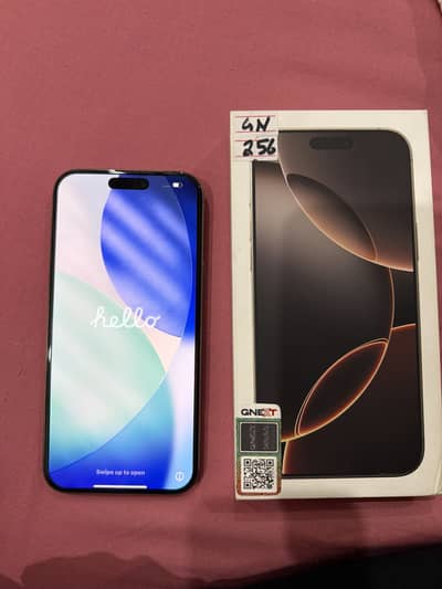 Apple iPhone 16 Pro Max 256 gb PTA approved