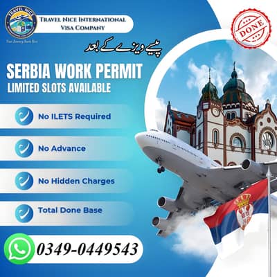 Work Visa Available Visit Visa Available Russia Moldova Serbia Visa