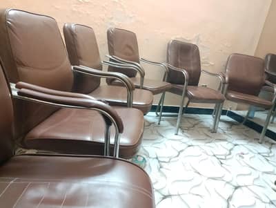 8 chairs for sale Good condition|office/Home use
