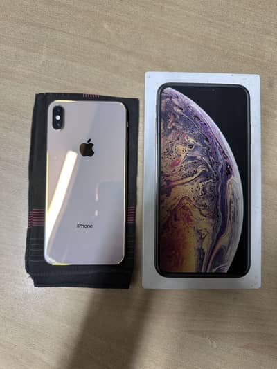 IPhone Xs max with box pta approved