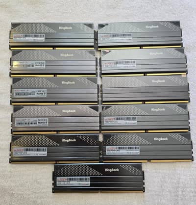 Kingbank DDR5 48GB, 6400Mhz,  CL32,  juat like new condition