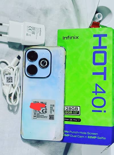 Infinix hot40i 8+8 16/128 PALM BLUE