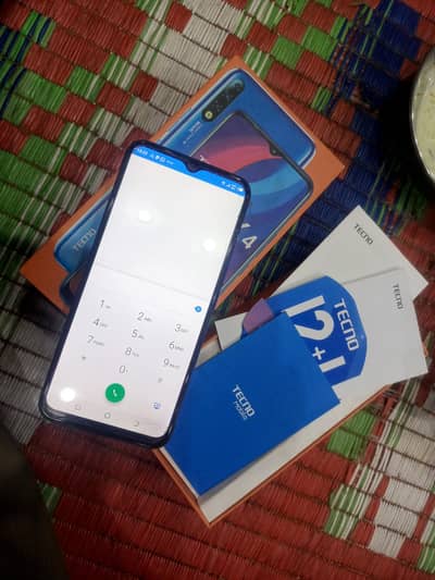 TECNO SPARK 4 WITH BOX