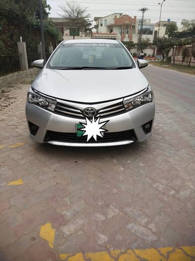 Selling Toyota Corolla 2015 Gli 1.3 Automatic Silver