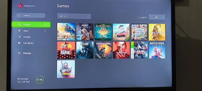 Xbox one 1TB  with original controller