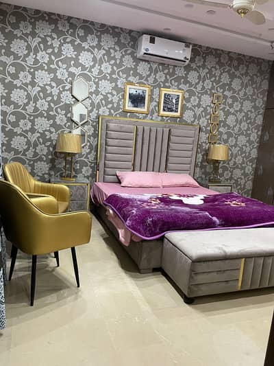 10 Marla Fully Furnished Brand New Luxury Lower Portion Available For Rent In Bahria Town Lahore