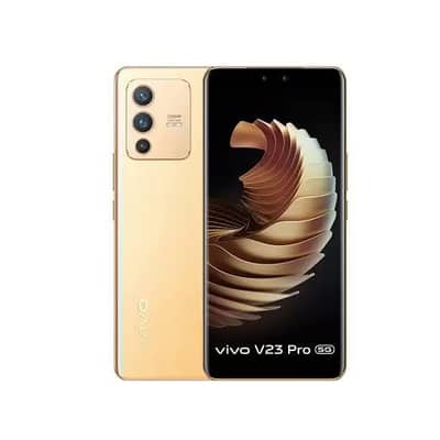 vivo v23 pro 5g golden color gud condition completele box