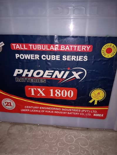 Two batteries for sale.