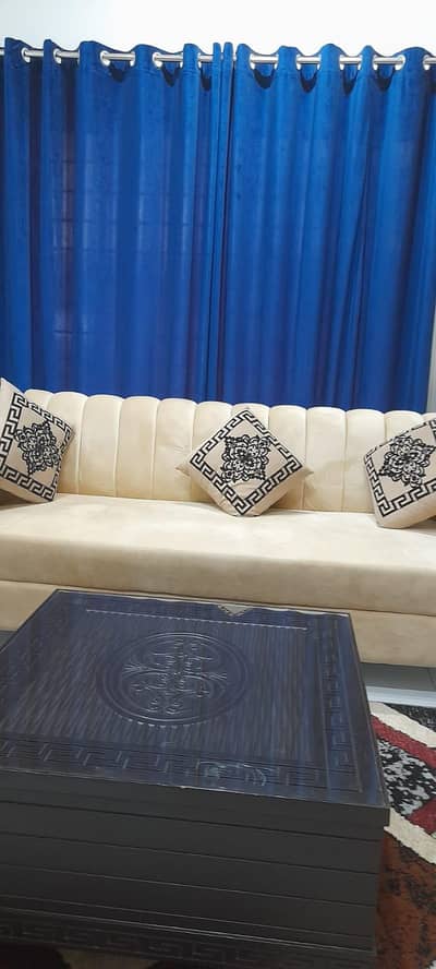 7 seater sofa set with table for sale