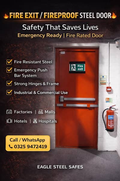 VAULT DOOR FIRE EXIT DOORS FIREPROOF SAFE GUN SAFES FIREPROOF DOORS