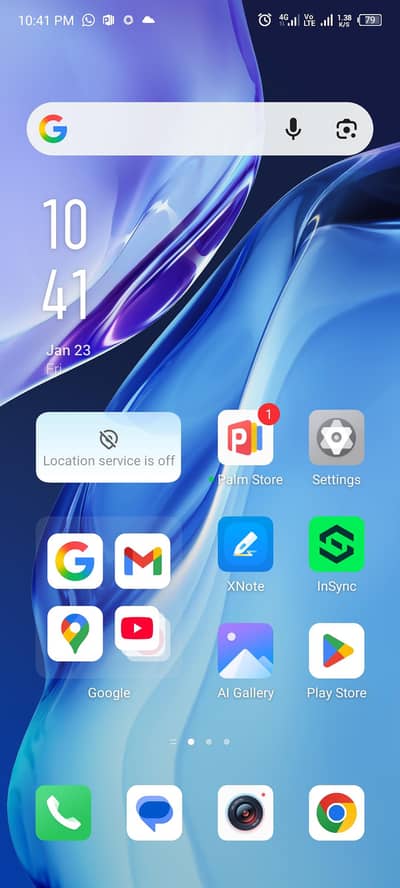 infinix NOT 12 argent sel 6+5/128 GB