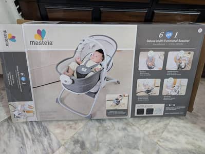 mastela 6 in 1 duluxe multi functional bassinet
